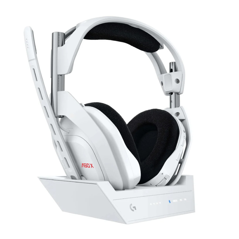 Logitech Astro A50 X Wireless Gaming Headset + Base Station - White - سماعات